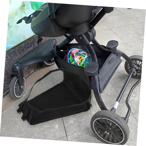 Stroller Storage Bag Organizer Large Capacity for Diapers and Bottles Compatible with Most Stroller Models Durable Design 2