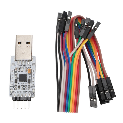 Módulo de puerto serie USB a TTL USB-A con 3 LEDs 1