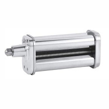 Stand Mixer Pasta Roller and Spaghetti Cutter Attachment, Food-Grade Stainless Steel, Easy to Install, Compatible with Most Mixers