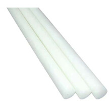 50cm PP Stick Plastic Bar Translucent White Polypropylene Rod 10mm-45mm Diameter 2pcs 40mm Diameter Wholesale