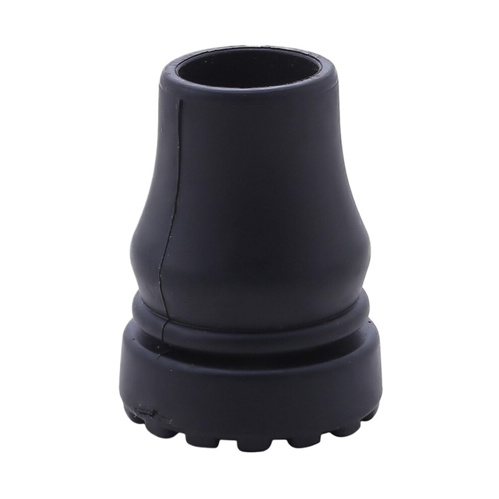 Walking Stick Protector 10pcs Rubber Cap Pads for Antiskid Crutches and Canes, 19mm Inner Diameter Hiking Trekking Pole Tips