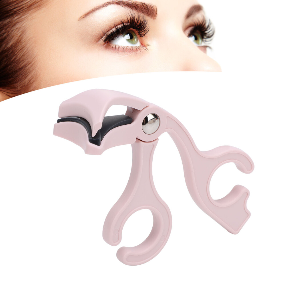 Pink Wide Angle Usb Heated Eyelash Curler 65C, Lasting Curling,