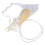 For 1000ml Female Urinal Bag Bt-2 Ws4571 4