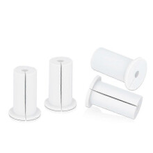 4Pcs Wall Hole Cable Routing Kit for , Silicone Cable Feed Through Bushings Wall Grommets for 1Inch