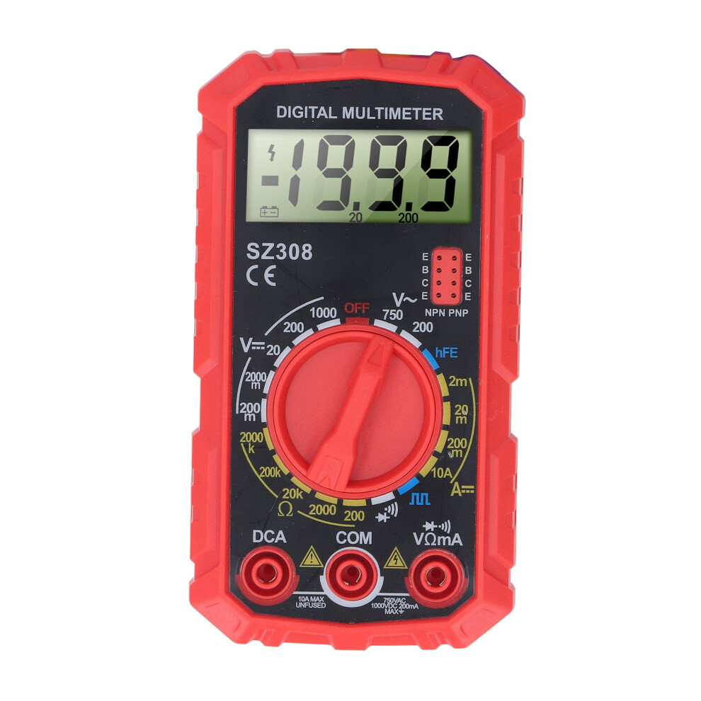 4000 Counts Digital Multimeter With Ncv Ac/Dc Voltage, Backlit, True Rms 9331346667239
