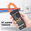 Digital Clamp Meter 600A 600V 4000 Counts with NCV and Backlit Display 6