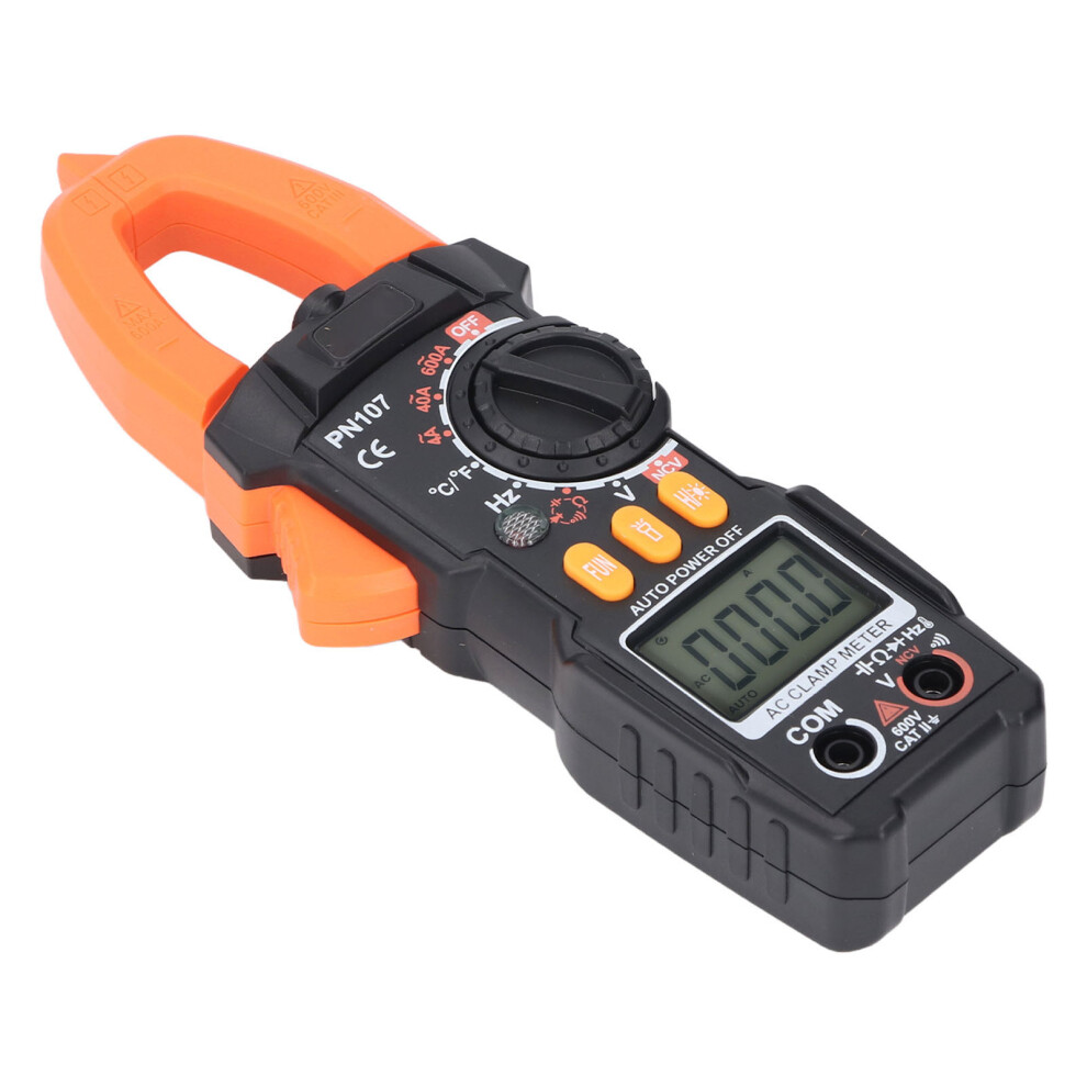 Digital Clamp Meter 600A 600V 4000 Counts With Ncv And Backlit Display 7651346667278