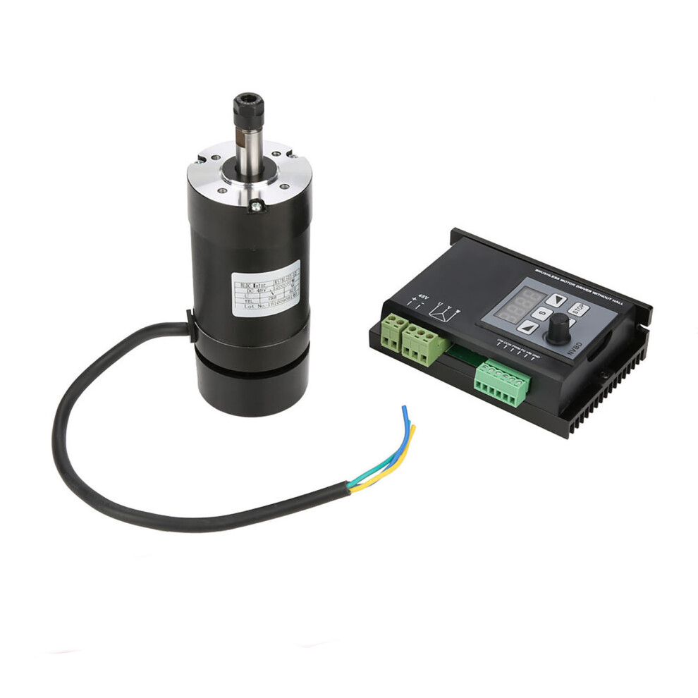 400W Brushless Spindle Motor NVBDL Driver Kit