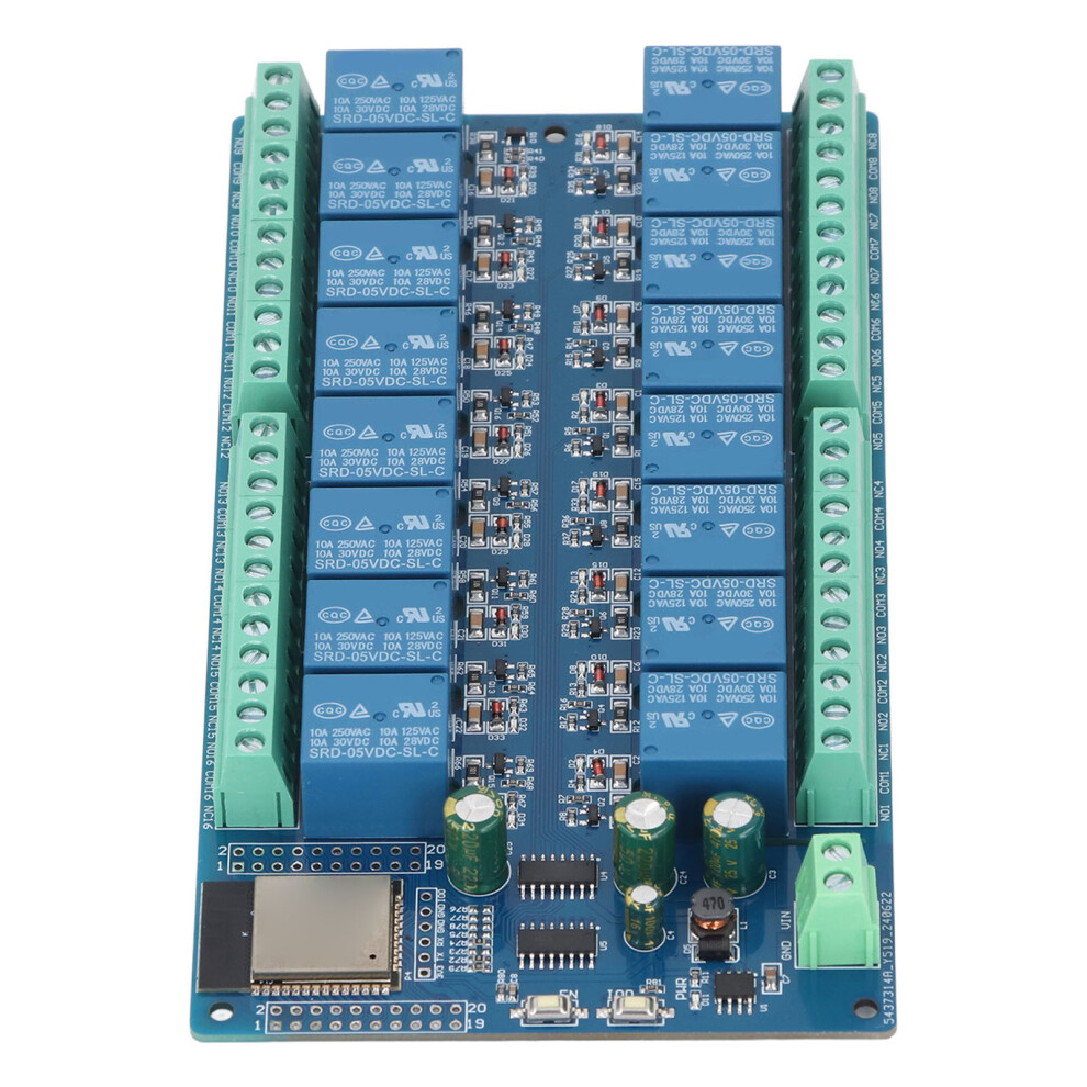 16 Channel Relay Module For Esp32-Wroom Smart Home Application Dc5-12V 9331346667475