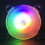 Noiseless Heat Sink Powerful Cool LED Light Computer Case Fast Cooling Fan for Desktop 3