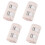 4Pcs Elastic Compression Bandage Wrap Roll for Ankle, Wrist, Arm, Leg Sprains - Athletic Support Tape, Adjustable Size 1