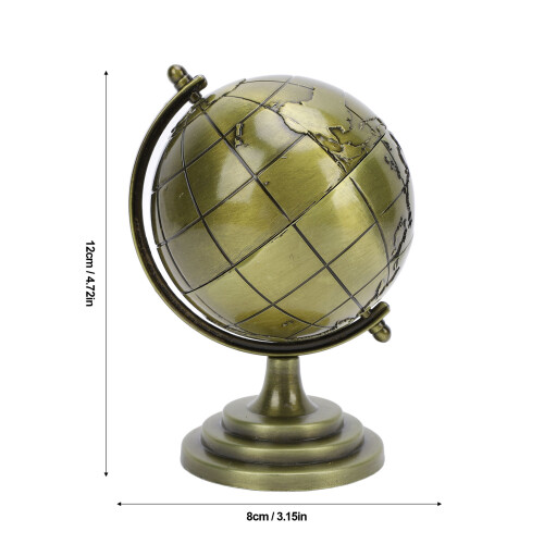 Metal Alloy 360 Rotating Globe for Office, Study & School 1