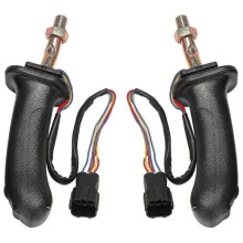 2pcs L+r 3 Buttons Excavator Joystick Assy Handle Gears for Doosan Dx150 215 225 300 370-9c