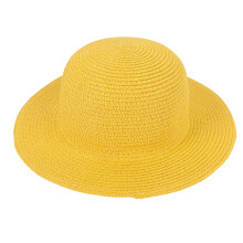 Straw Hat Wide Brim Sun Blocking Lightweight Woven
