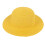 Straw Hat Wide Brim Sun Blocking Lightweight Woven 1