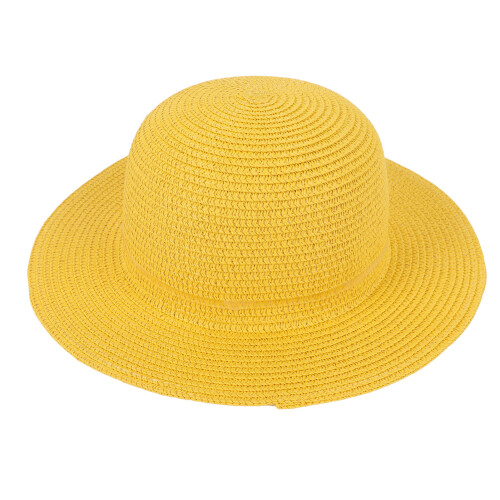 Straw Hat Wide Brim Sun Blocking Lightweight Woven