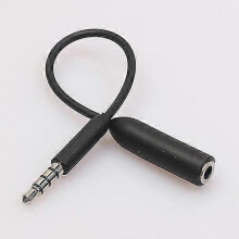 Slim 3.5mm Audio Jack Male to Female Headphone Extender Cable for Phone Tablets