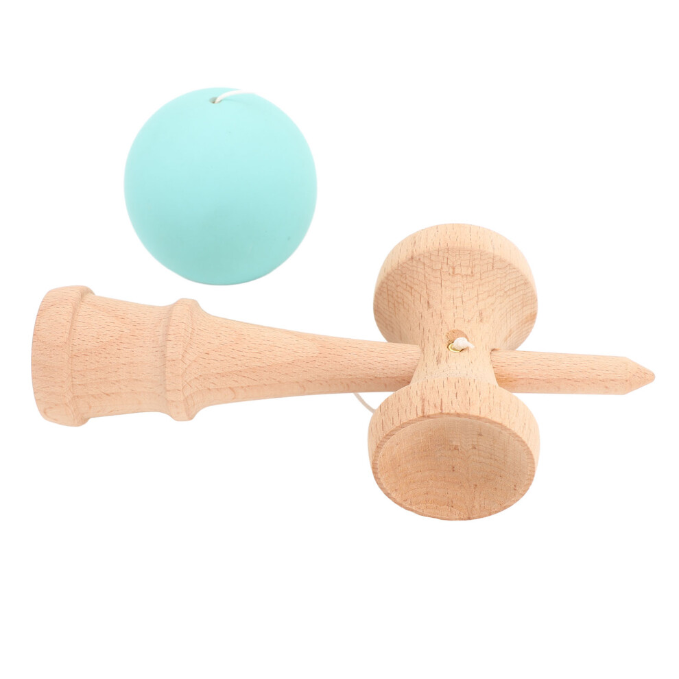 Green Wooden Kendama Toy: Hand-Eye Coordination & Reflex Enhancer