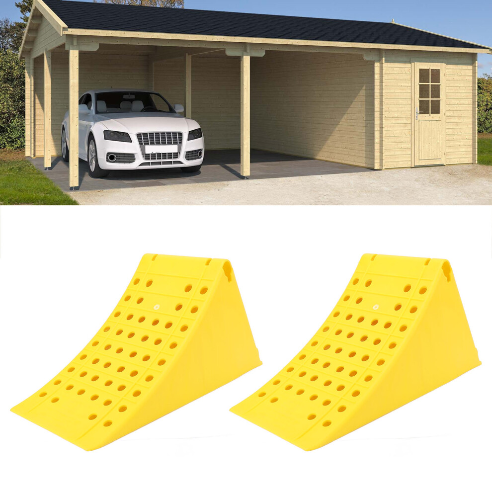 2Pcs Heavy Duty Wheel Chocks 470x200x230mm Non-Slip Safety Stopper-image-OPC-PKC8WS9-NEW