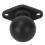 1.5in Ball Mount Base Anodized Aluminum Alloy 6