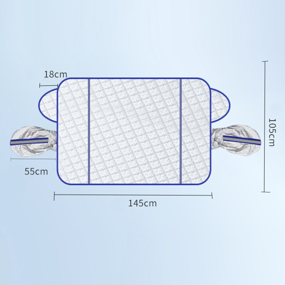 Car Windscreen Cover Windshield Magnetic Snow 8320539898292