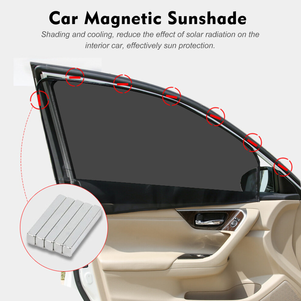 Car Sunshade Universal Magnetic Mesh Curtain 8320539898261