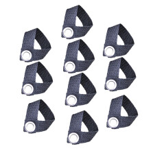 10Pcs Awning Fixing Tool Lightweight Tent Pole Fixators for Camping Canopy Supports Easy Install Portable Buckles