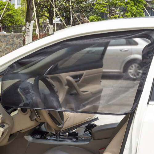 Car Sunshade Universal Magnetic Mesh Curtain 2