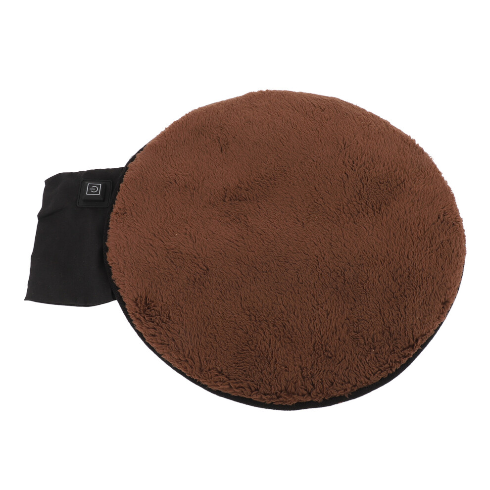 USB Heated Seat Cushion â 36cm Portable Heating Pad for Outdoor & Office