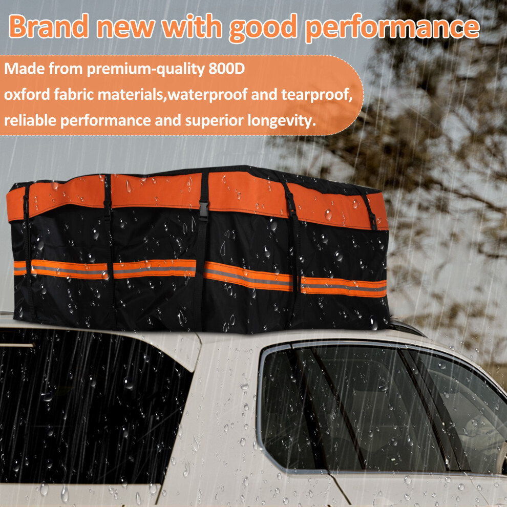 800D Waterproof Cargo Bag Car Roof Cargo Carrier 8320539898605