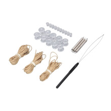 Kit de reparación de cuerda de nylon color beige para estor plisado RV 6m