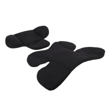 Babysitzkissen-Einsatz mit Kopf- und Nackenstütze, 47 cm, Schwarz