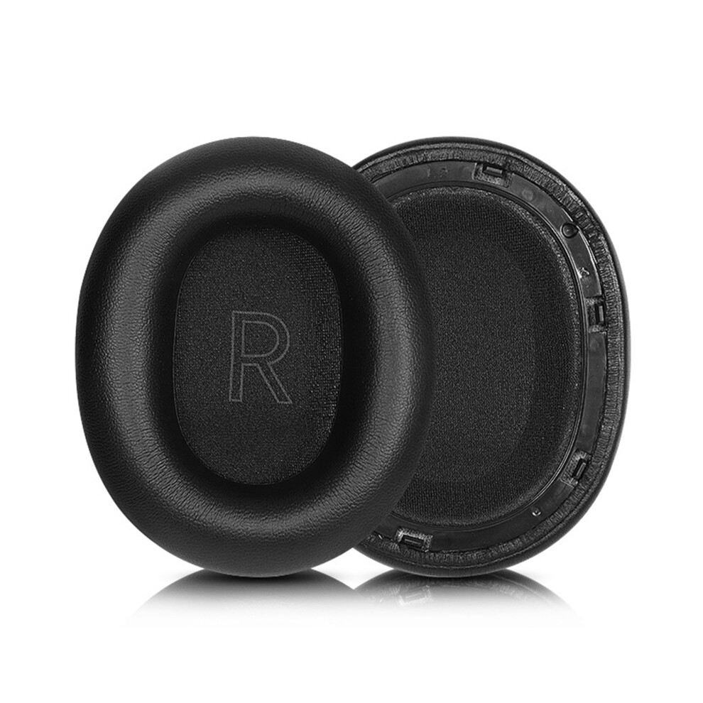 Leather Earpads Ear Cushions For Technics Eah-A80 Headset-Black 7732000073731