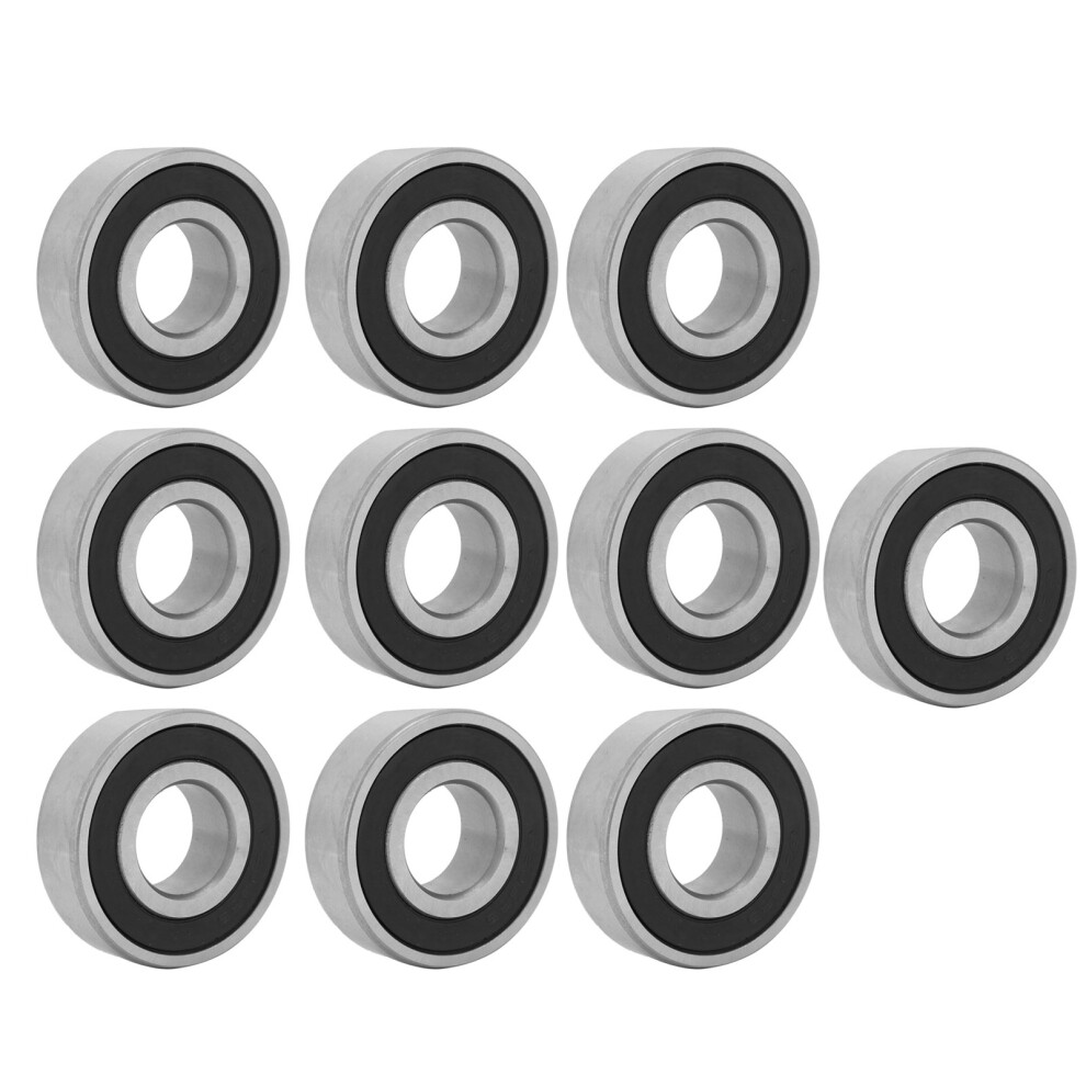 10Pcs 6203RS Bearing Steel Deep Groove Ball