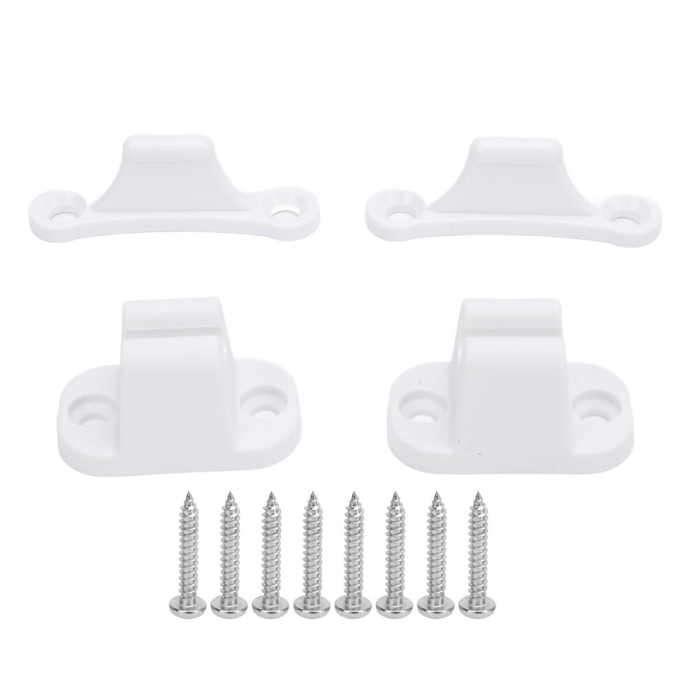 2 Sets Nylon Rv Door Retainer Catch | Prevent Damage | T-Shape Holder 3451346672074