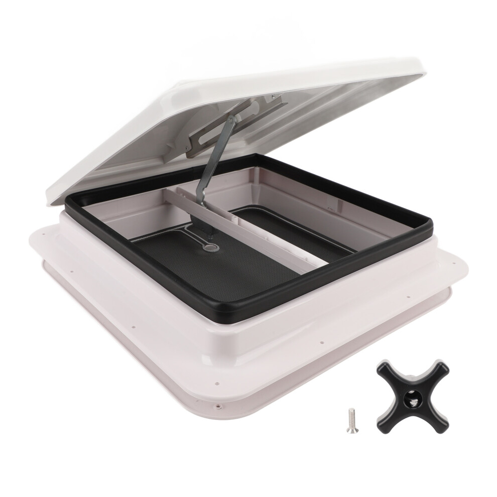 Rv Roof Vent 13.39X13.39in Motorhome Ceiling White 8320539899343