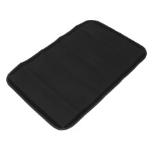 Cortina para puerta y ventana de RV Protección UV 25x16 pulgadas Negro