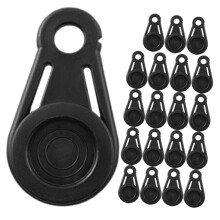 20pcs Heavy Duty Tarp Clips for Camping, Awning Fasteners, Lock Grip Design for Ropes, Durable Outdoor Accessories