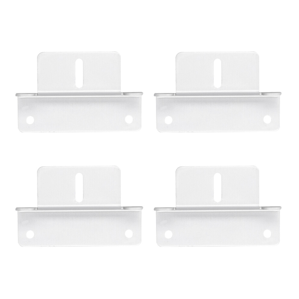 4Pcs Aluminum Rv Solar Panel Mounting Z Brackets For Trailers Boats Yachts 4971346673462