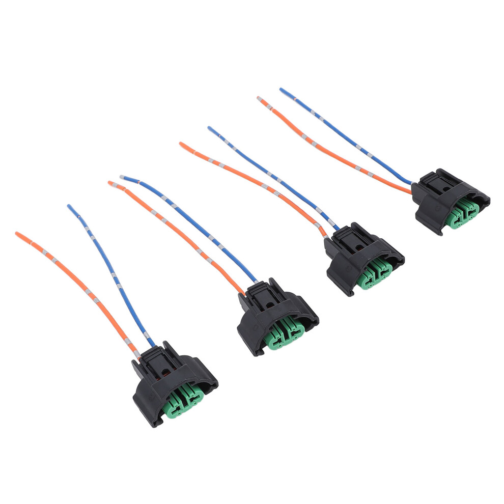 4pcs H11 H8 H9 Headlight Socket Wiring Harness DC12-24V Adapter