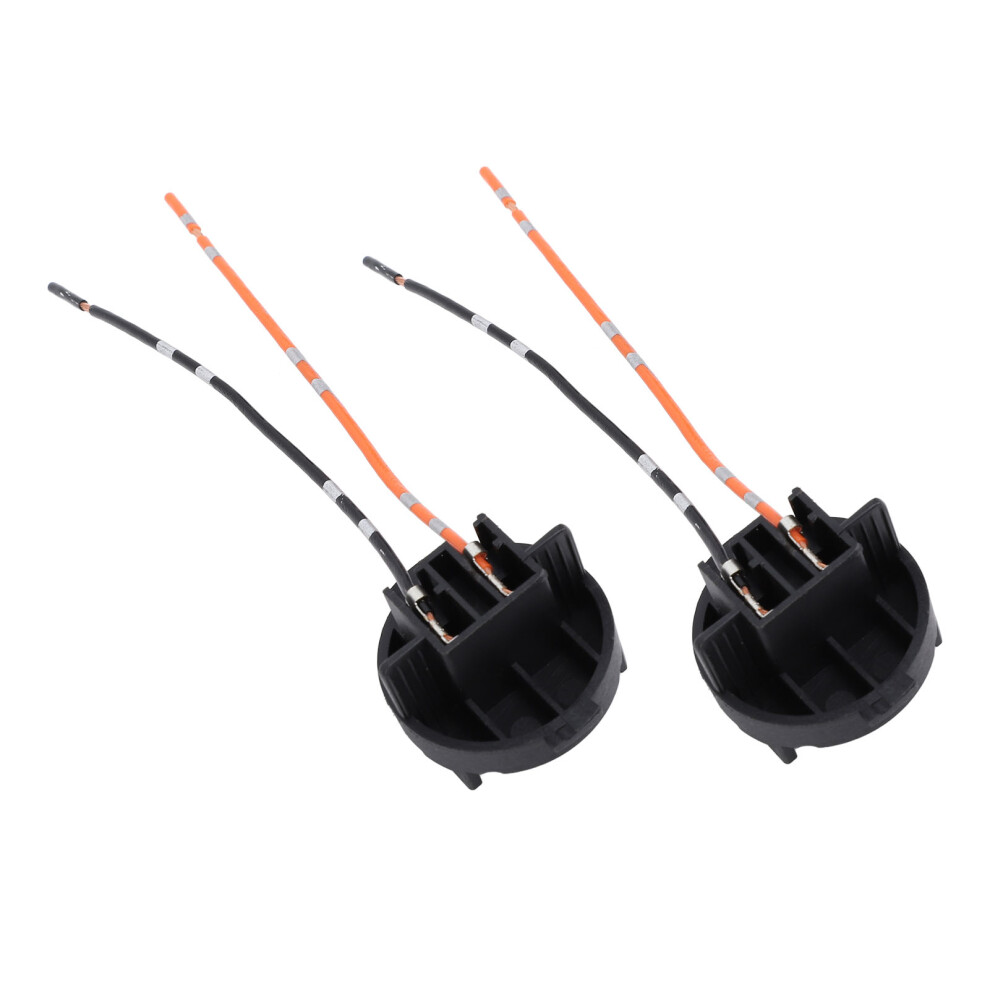 2Pcs H7 Headlight Socket Holders For 12-24V Vehicles, Fits Elantra, Sonata, Mistra 9481346674406