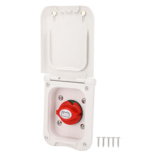 RV Power Outlet Box 200A Single Circuit 2 M10