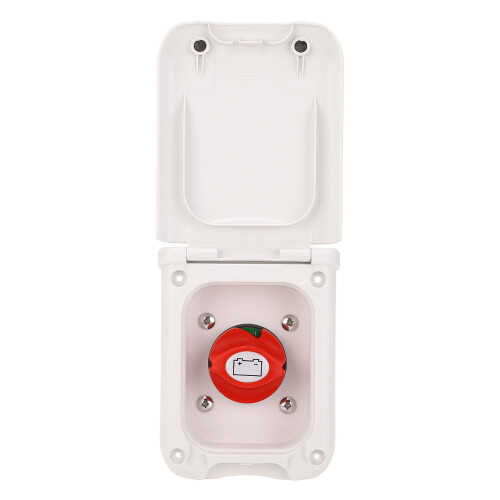 RV Power Outlet Box 200A Single Circuit 2 M10 1