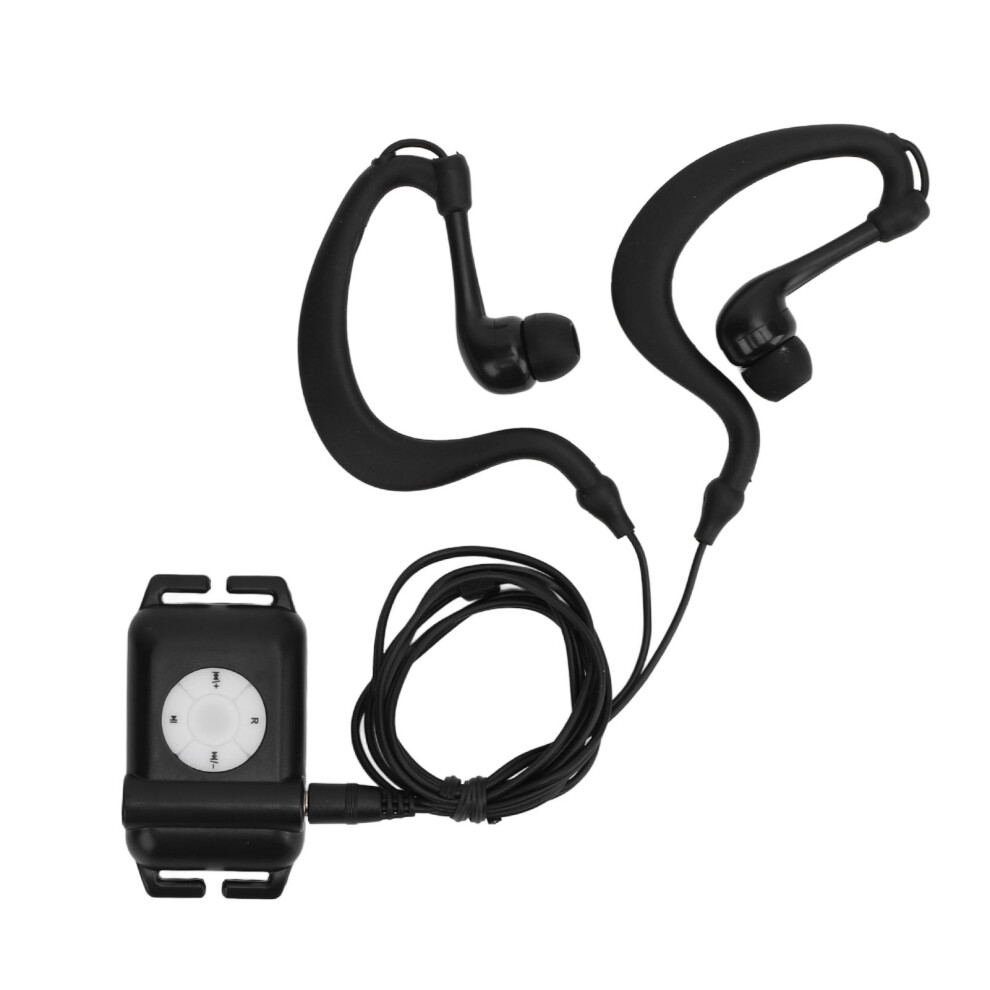 Ipx8 4Gb Water-Resistant Mp3 Player For Swimming & Running Black 7891346674559