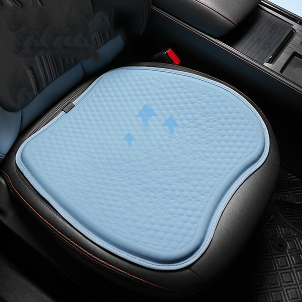 Car Seat Cooling Cushion For Kia Ceed Sw Jd Proceed Jd Gt Line 2000-2024 Breathable Honeycomb Ice Pad Blue 6447073465116