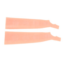 SEBS Manica Lunga 409,5 cm, Colore Pelle, 2 Pezzi