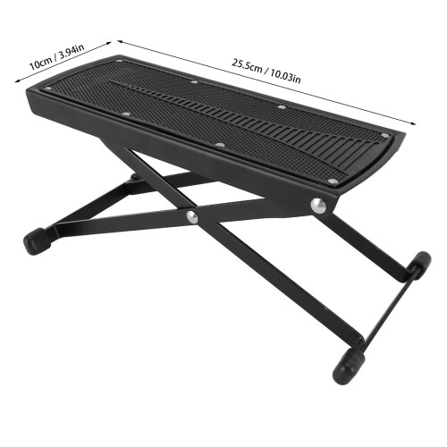 Portable Pedicure Foot Stool - Foldable Design with 6 Heights 1