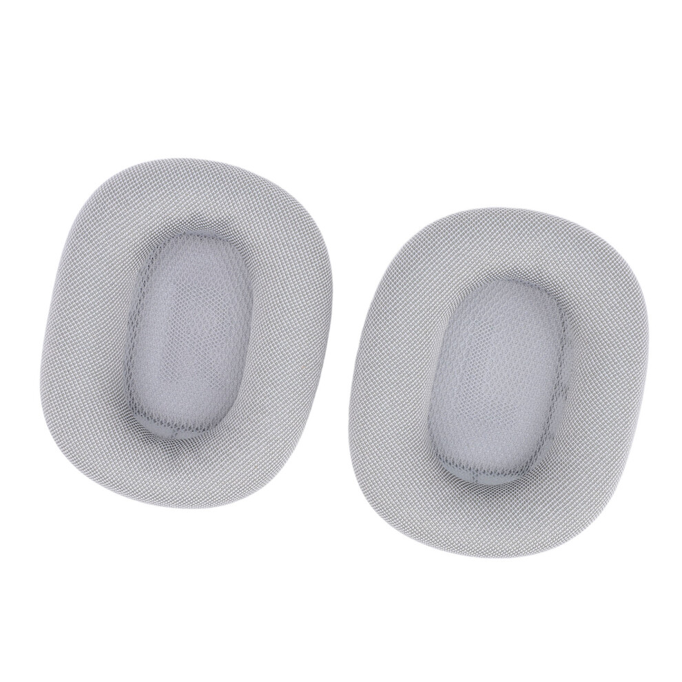 2Pcs Mesh Memory Foam Ear Pads For Headphones Replacement Cushions Grey 6931346676014