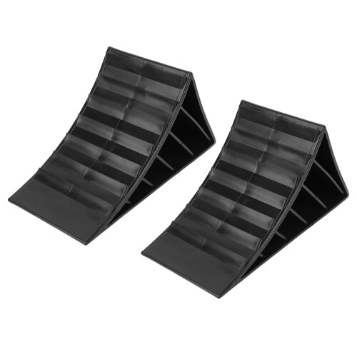 Enhanced Grip Wheel Chock for Secure Parking Ideal for RVs & Trailers 2