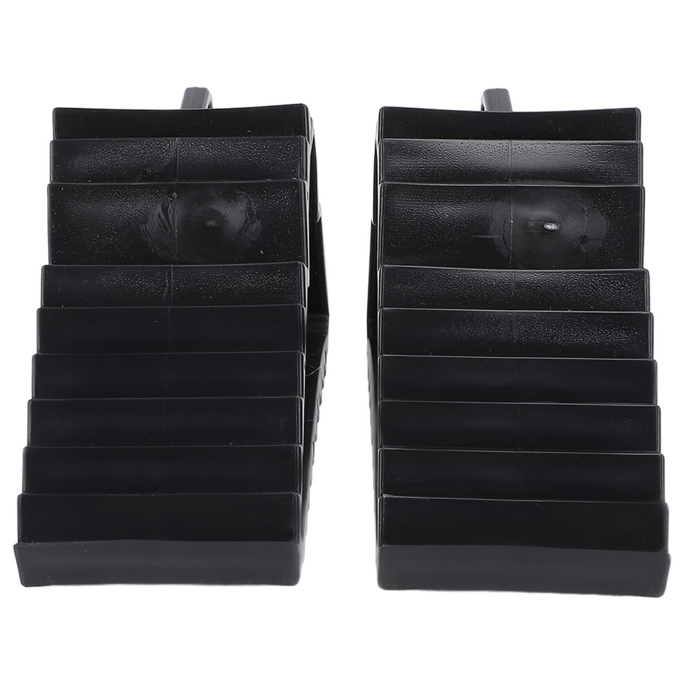 Durable 2Pcs Wheel Chocks With Carry Handles For Travel Trailers 7891346676287